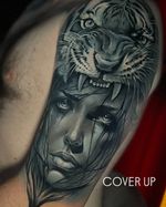 One of the cover up im proud of 🧐 swipe to see old tattoo! #TattooArt #TattooLovers #tattoocoverup #TattooCoverUp #Inked #inkedmen #TattooOslo #tattoolillestrøm #TattooArtist #tattoofetsund #ColorTattoos #HalfSleeveTattoo