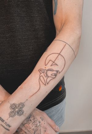 Geometric tattoo style