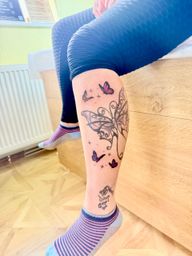 Butterfly Swarm Tattoo