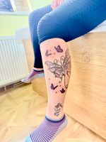 Butterfly Swarm Tattoo