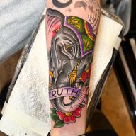 A few tattoos done @districttattooco