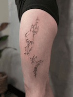Abstract Line Tattoo