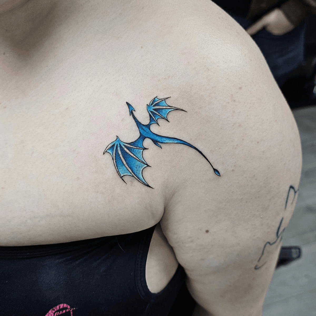 delicate hip tattoo