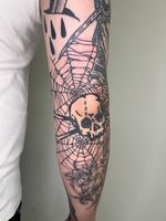 Skull in Spiderweb