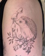 Added this super cute hedgehog and mouse for @amylthomson12 not many gaps left to fill! #sleevetattoo #southamptontattoo #southamptontattooartist #southamptontattoostudio #lymingtontattoo #bournemouthtattoo #bournemouthtattooartist #bournemouthtattoostudio #hedgehogtattoo #mousetattoo