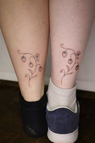 Strawberry Vine Tattoos