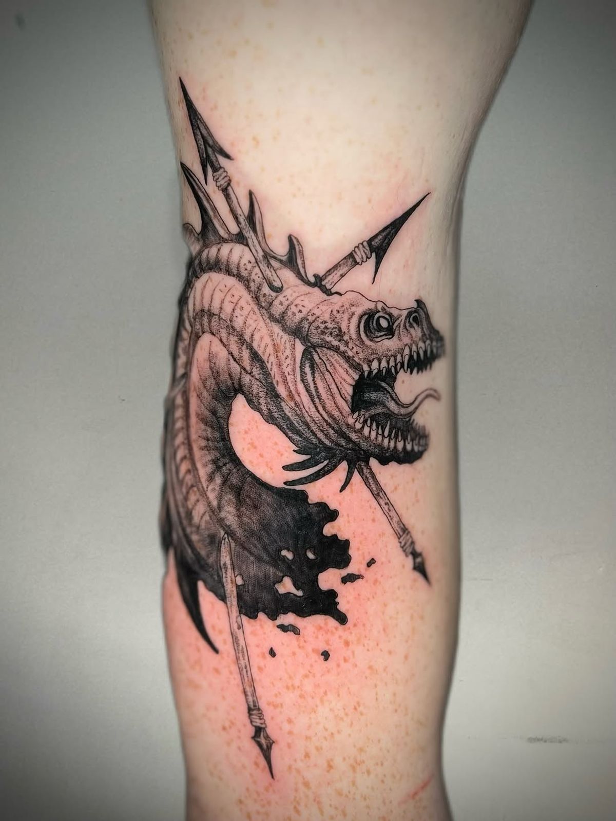 ornamental wrist tattoo