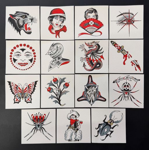Flash tattoo