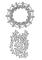 Skulls and Thorns Flash