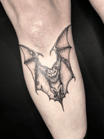 Spreading Bat Tattoo
