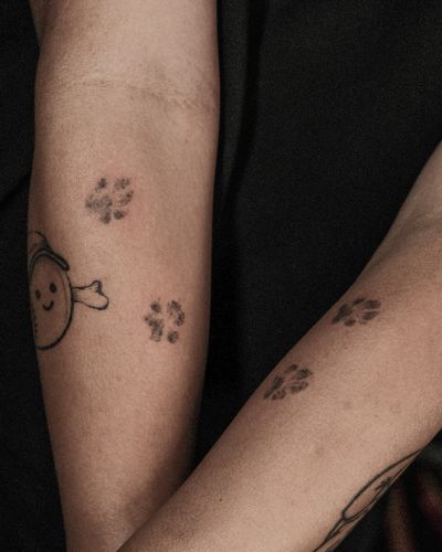 Tattoo work at Debut Studios