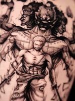 Roronoa Zoro⚔️🗡️ 📍Based in West Kensington, London 📌Bookings are available. . . . #zoro #roronoazoro #onepiece #onepiecefanart #animetattoo #animetattooartist #uktattoo #londontattoo #londontattooartist