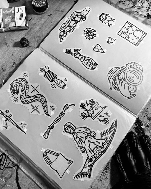Flash tattoo