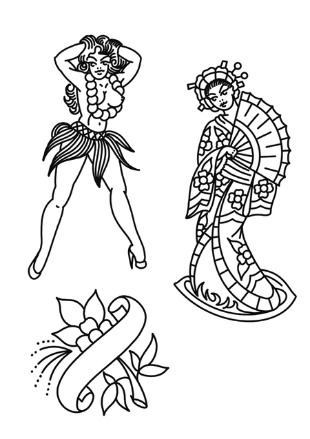 Flash tattoo