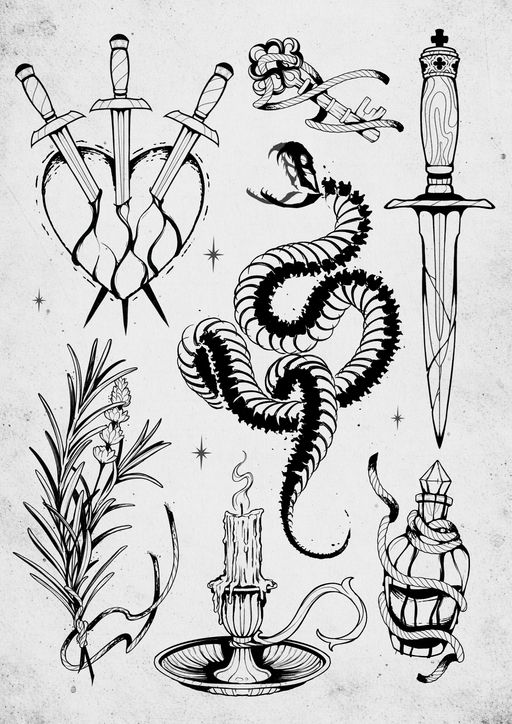 Flash tattoo