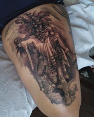 And that's a wrap on this one, full leg sleeve coning up!! . . Trust the process! . . For appointments hit link in bio . Likes, shares and comments are appreciated!! ___________________________________ Done using @fkirons @stencilstuff @inkeeze _________________________________ #houstontattoos #houstontattooartist #houstontattoos #blackandgreytattooartist #privatetattoostudio #kwadronneedles #lovemytattoos #tattoostuff #tattoolifestyle #tattooworks #tattooworldwide #tattoosociety #supportgoodtattooing #houstontattooartist #downtownhouston #tattoosformen #tattoosforwomen #tattoomodels #kwadron #inkeeze #sexytattoos #tattoos #tattoosnob #tattoosofinstagram #tattoostudio #sleevetattoo #blackandgreytattoo #dynamicink #tattooart #tattooinspiration #blackandgrey