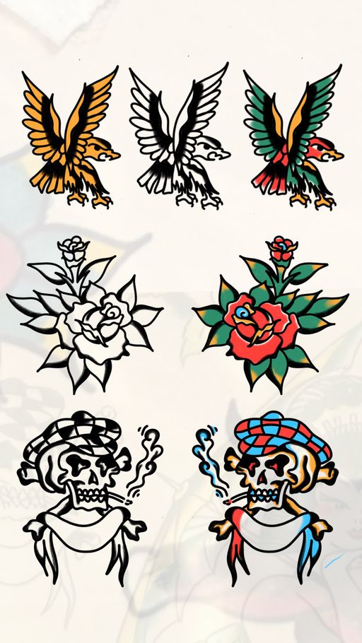 Flash tattoo