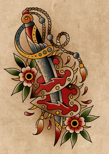 Flash tattoo