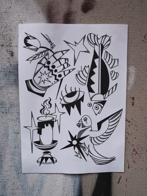Flash tattoo