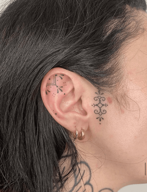 Dual Ear Ornamental Designs