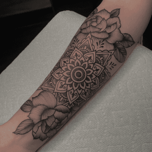 Dotwork tattoo style