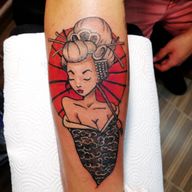 This is my third tattoo what I have done in my life. This piece was for my nephew @proste_dzany. Thank you for giving me the opportunity and being my Guinea pig. :)#geisha #geishatattoo #tattoo #tattoobeginner #learningtotattoo #tattooartist #armtattoo #forearmtattoo #tattoogirl #blackandredtattoo #blackandred #londonartist #londontattooartist #londonillustrator