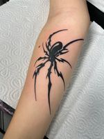 Tribal Spider Tattoo