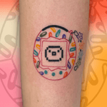 Tamagotchi Virtual Pet Tattoo