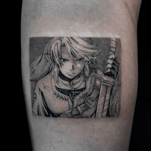 Link Portrait Tattoo