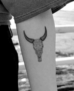 Bull Skull Tattoo