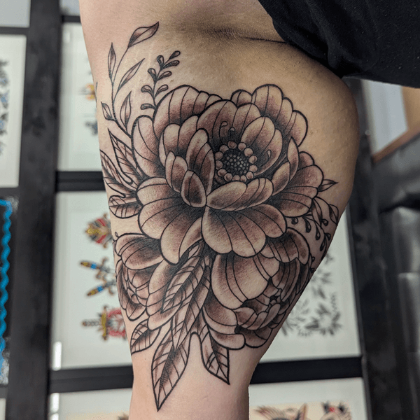 Tattoo from Monica Moore