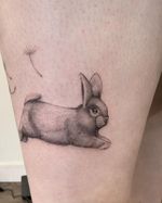 Teeny rabbit from my flash sheet for @kittycate98_11 #rabbittattoo #finelinetattoo #prettytattoo #cutetattoo #flashtattoo #lymingtontattoo #blackbirdlymington #lymingtontattoo #bournemouthtattoo #southamptontattoo #southamptontattooartist #bournemouthtattooartist #londontattoo #uktattoo