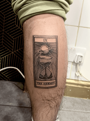 The Hermit tarot