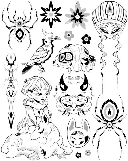 Flash tattoo