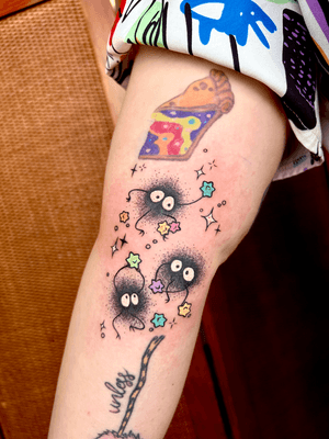 spirited away soot sprites #neotraditional #illustrative #colortattoo #anime