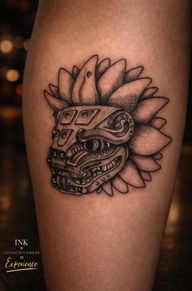 Aztec Jaguar Warrior Mask