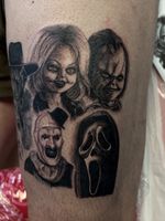 Horror Icons Collage
