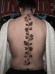 Rose Vine Tattoo