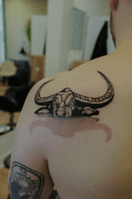 Buffalo Head Tattoo