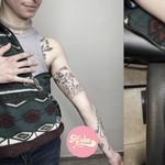 Il Matto 🐕✨ Done at @blue_tony_toy • #tarrottattoo #ilmatto #freskatattoo #thefooltattoo #florencetattoo #firenzetattoo #etchingtattoo #engravetattoo #tarocchitattoo #bluetonytoytattoo