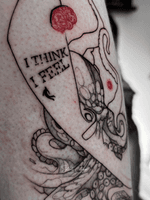 Octopus and Brain Concept