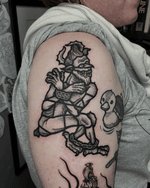 Interested in getting a stained glass tattoo? Drop me a message I’ve got a million ideas