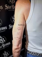 Minimalist Travel Trio Tattoo