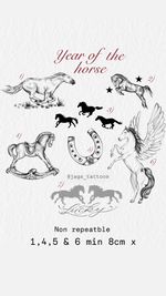 Year of the Horse Flash Sheet
