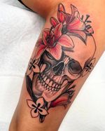 Skull and Lillies 🖤
