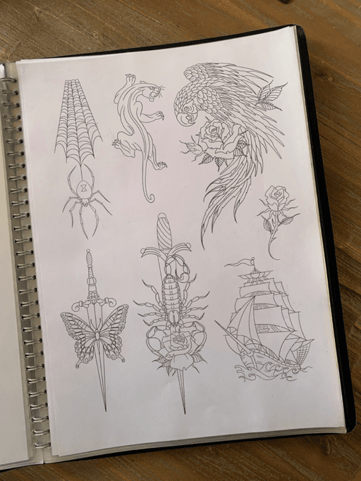 Flash tattoo