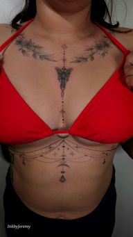 Elvish-Inspired Ornamental Sternum Piece