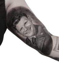 Man's Smiling Portrait