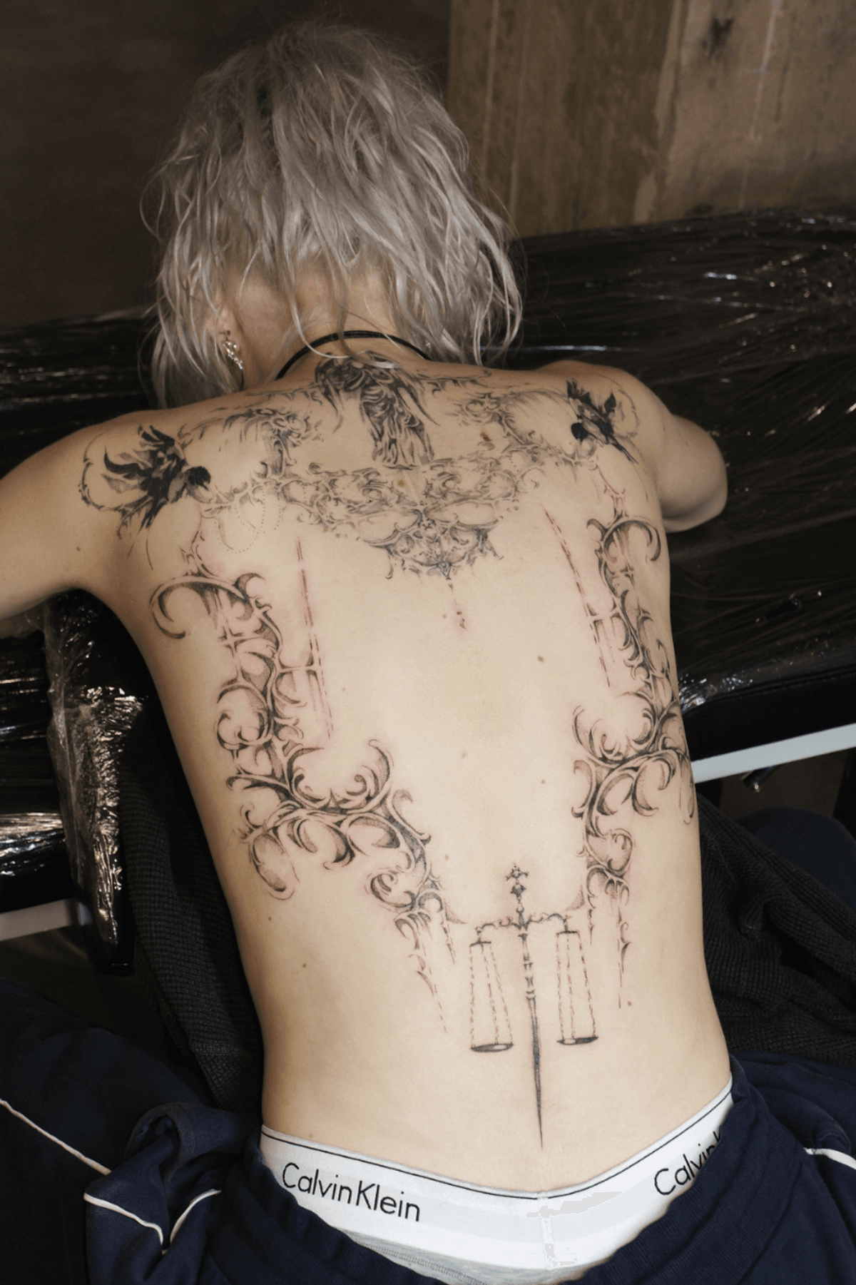 elegant arm tattoo