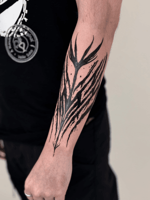 Blackwork tattoo style